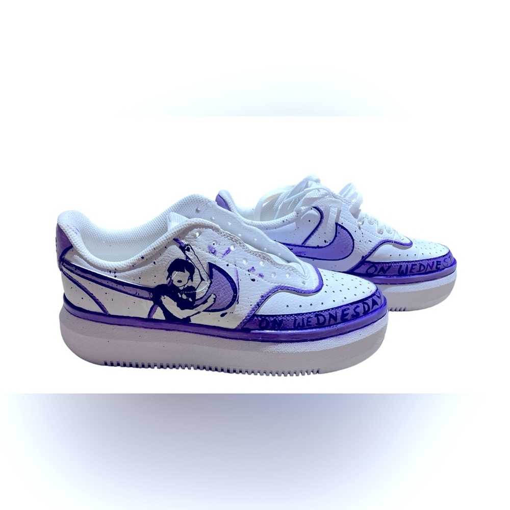 Unique custom Air Force ones shoes .